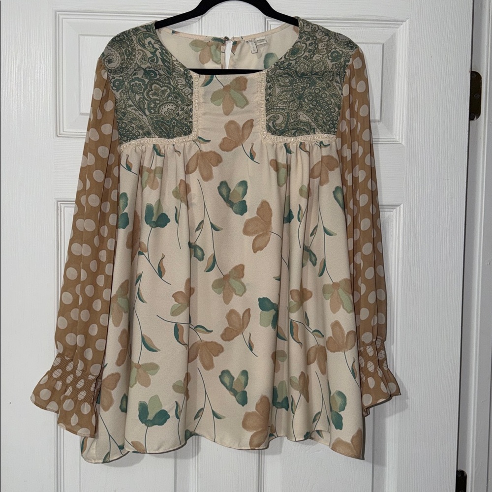 Floral Print Blouse